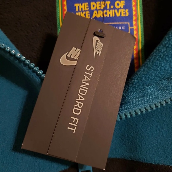 NIKE JUNGLE REISSUE JUNGLE FLEECE PULLOVER 1/4 ZIP MENS XXL CW1341-010 NWT - Picture 6 of 7